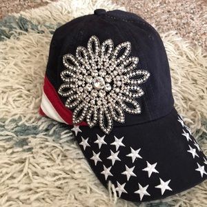 Hat with bling